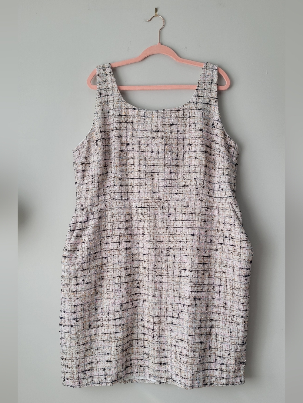 Ricki's Tweed Sleeveless Midi Dress